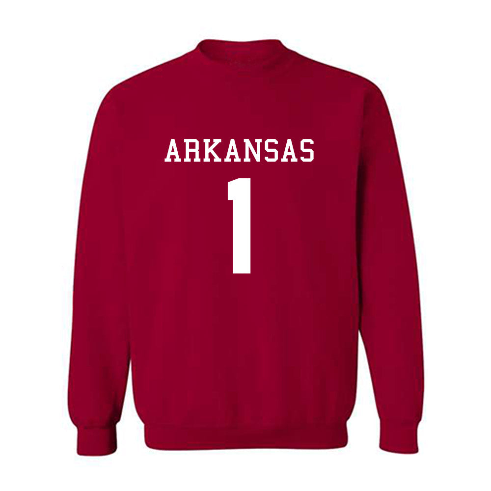 Arkansas - NCAA Football : Phillip Lee - Replica Shersey Crewneck Sweatshirt-0