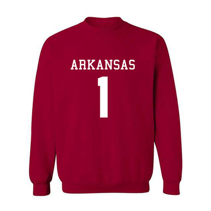 Arkansas - NCAA Football : Phillip Lee - Replica Shersey Crewneck Sweatshirt-0