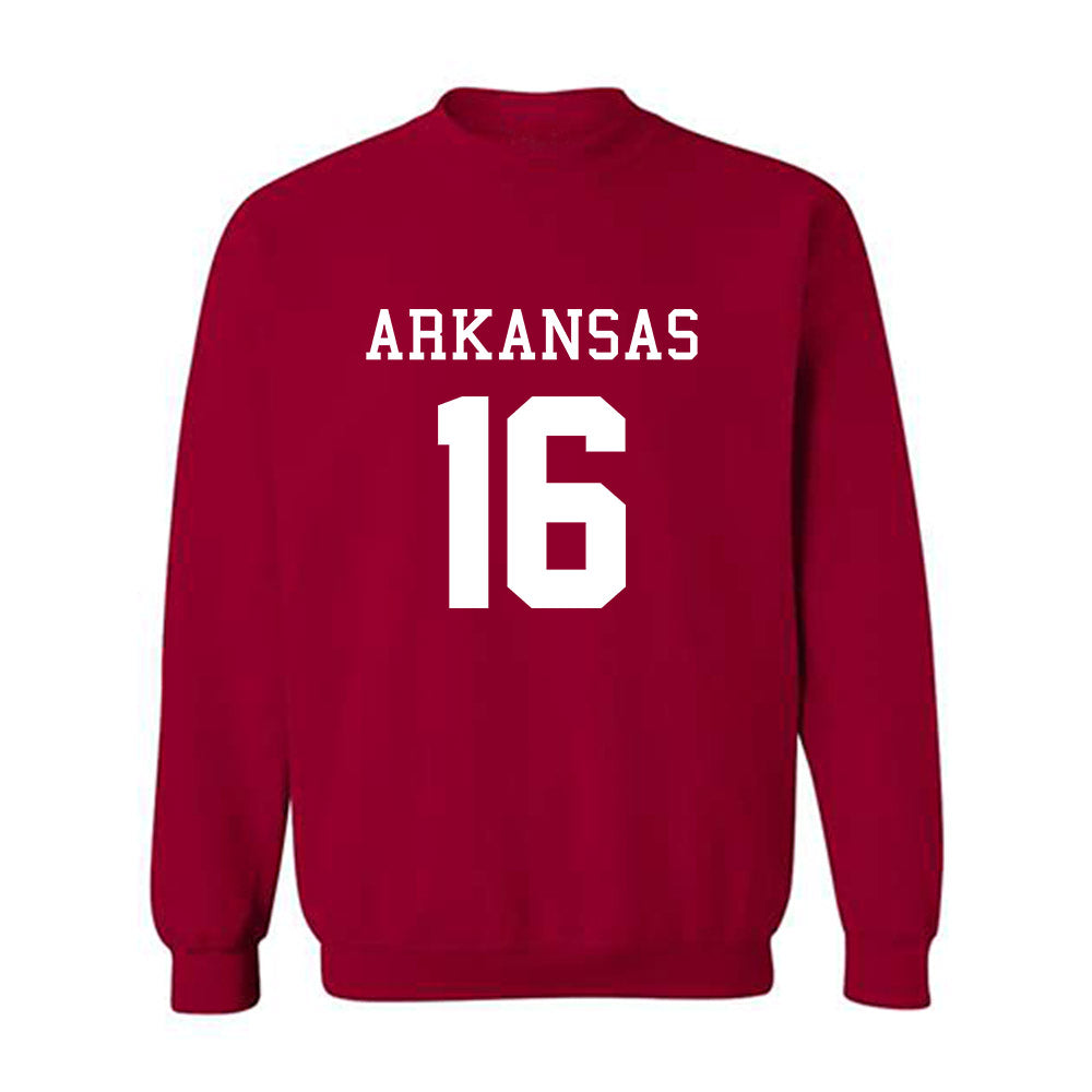 Arkansas - NCAA Football : Miguel Mitchell - Replica Shersey Crewneck Sweatshirt-0