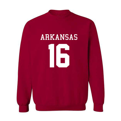 Arkansas - NCAA Football : Miguel Mitchell - Replica Shersey Crewneck Sweatshirt-0
