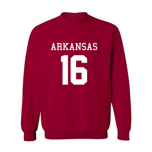 Arkansas - NCAA Football : Miguel Mitchell - Replica Shersey Crewneck Sweatshirt-0