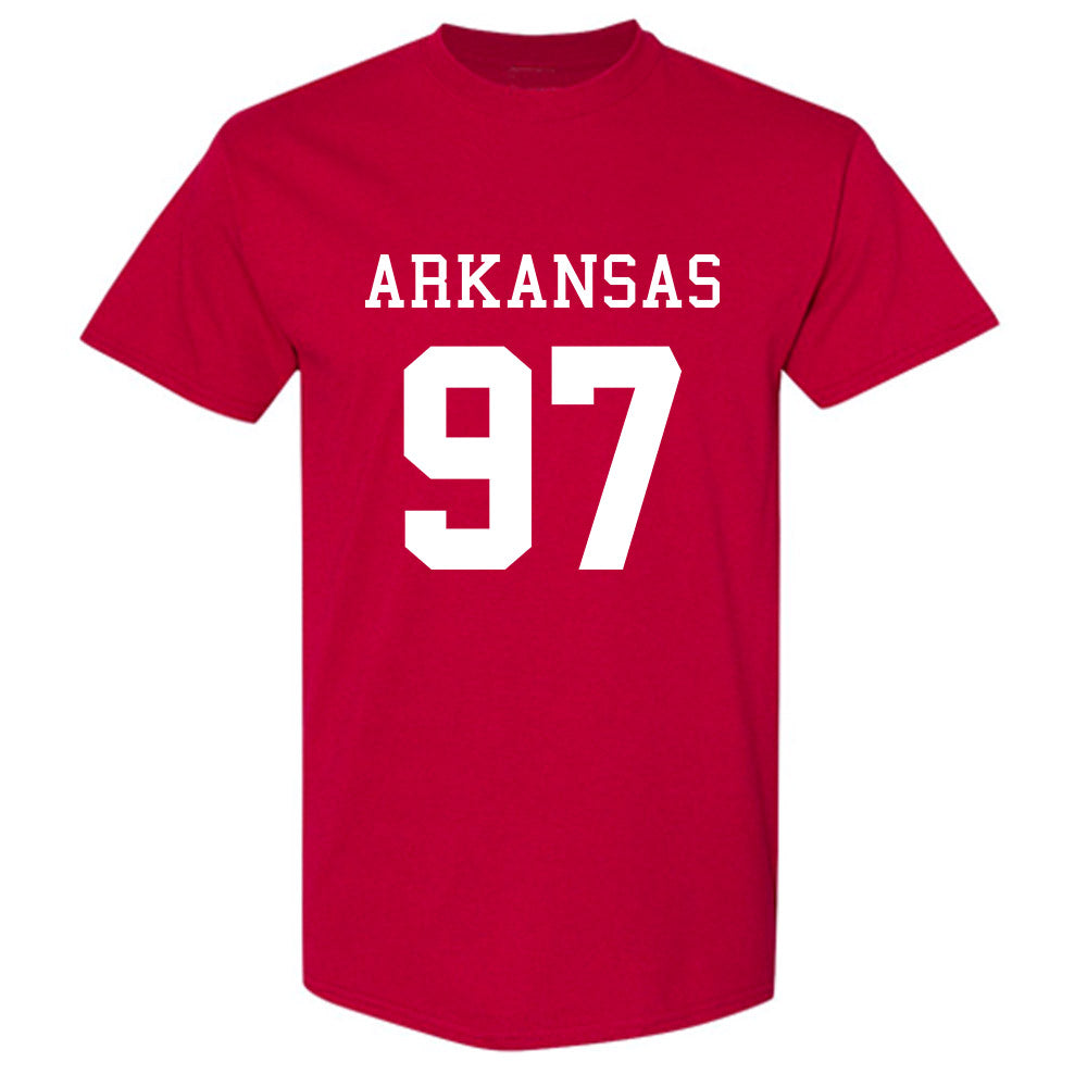 Arkansas - NCAA Football : Quincy Rhodes Jr - Replica Shersey T-Shirt-0