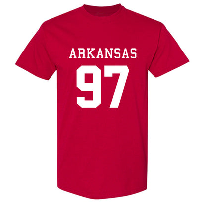 Arkansas - NCAA Football : Quincy Rhodes Jr - Replica Shersey T-Shirt-0
