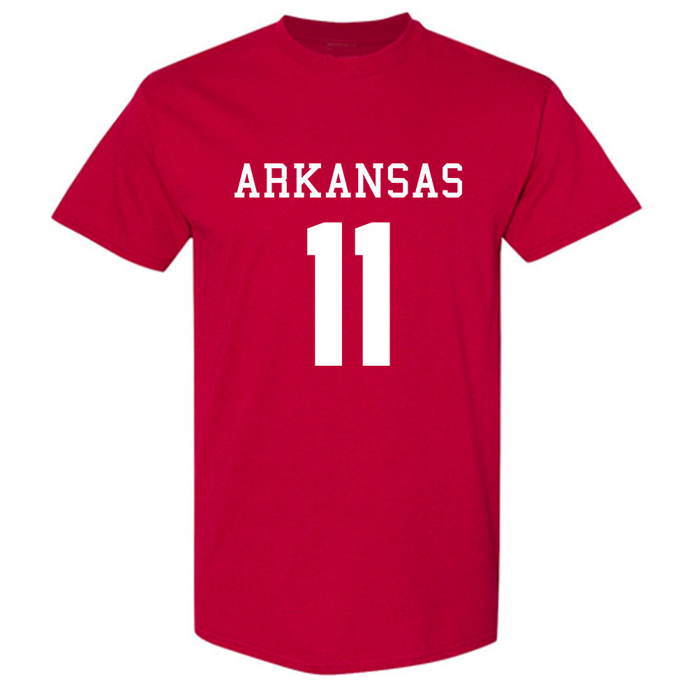 Arkansas - NCAA Football : Ken Talley - Replica Shersey T-Shirt-0