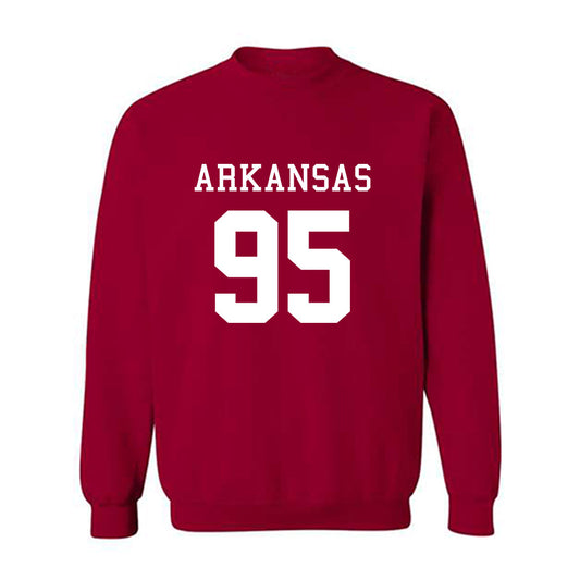 Arkansas - NCAA Football : Ian Geffrard - Replica Shersey Crewneck Sweatshirt