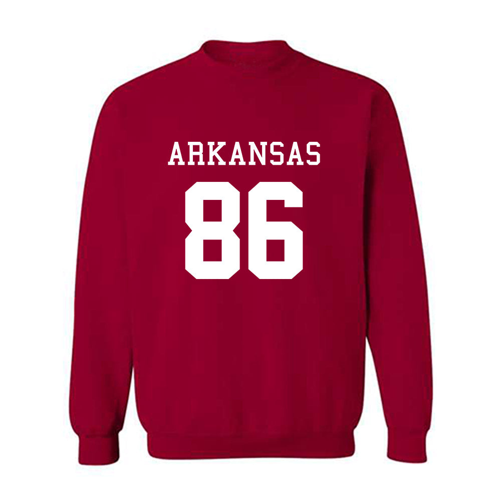 Arkansas - NCAA Football : Walker Catsavis - Replica Shersey Crewneck Sweatshirt