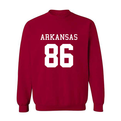Arkansas - NCAA Football : Walker Catsavis - Replica Shersey Crewneck Sweatshirt