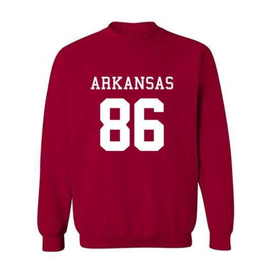 Arkansas - NCAA Football : Walker Catsavis - Replica Shersey Crewneck Sweatshirt