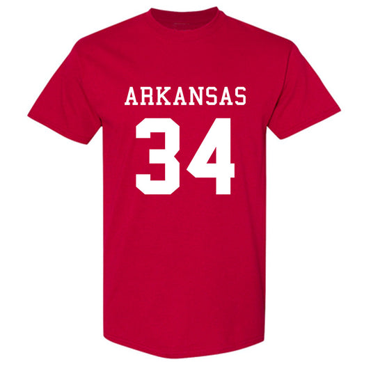 Arkansas - NCAA Football : Jabrae Shaw - Replica Shersey T-Shirt-0