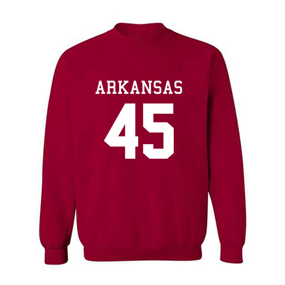 Arkansas - NCAA Football : Preston Davis - Replica Shersey Crewneck Sweatshirt