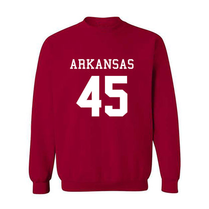Arkansas - NCAA Football : Preston Davis - Replica Shersey Crewneck Sweatshirt