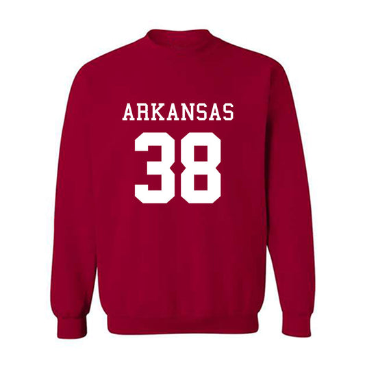 Arkansas - NCAA Football : Anton Pierce - Replica Shersey Crewneck Sweatshirt