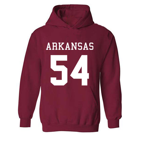 Arkansas - NCAA Football : Keyshawn Blackstock - Replica Shersey Hooded Sweatshirt-0