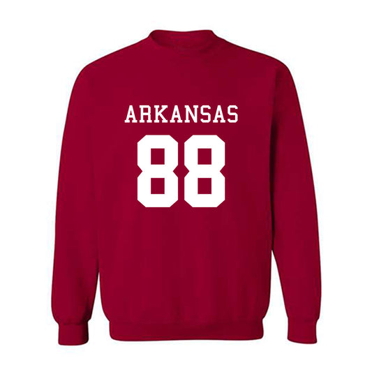 Arkansas - NCAA Football : Rohan Jones - Replica Shersey Crewneck Sweatshirt-0