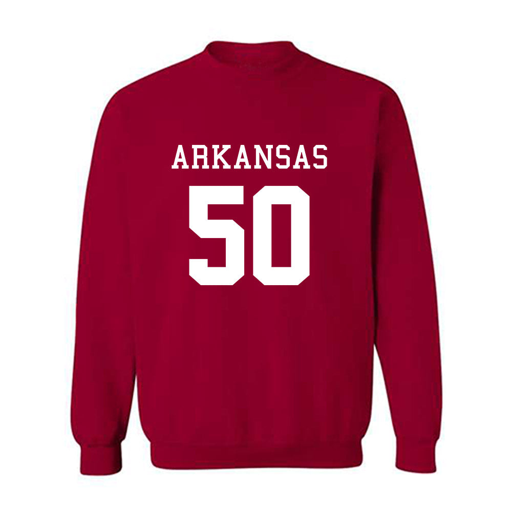 Arkansas - NCAA Football : Kobe Branham - Replica Shersey Crewneck Sweatshirt