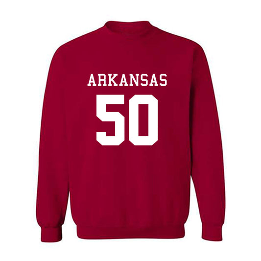 Arkansas - NCAA Football : Kobe Branham - Replica Shersey Crewneck Sweatshirt