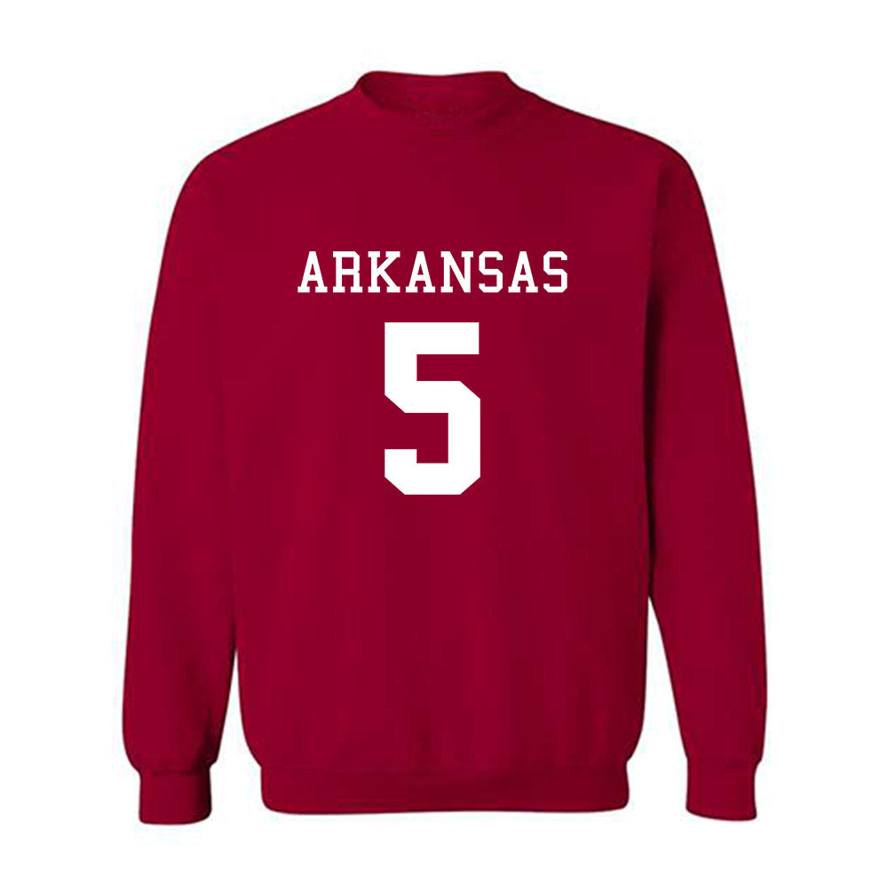 Arkansas - NCAA Football : Ja'kayden Ferguson - Replica Shersey Crewneck Sweatshirt-0