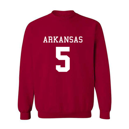 Arkansas - NCAA Football : Ja'kayden Ferguson - Replica Shersey Crewneck Sweatshirt-0