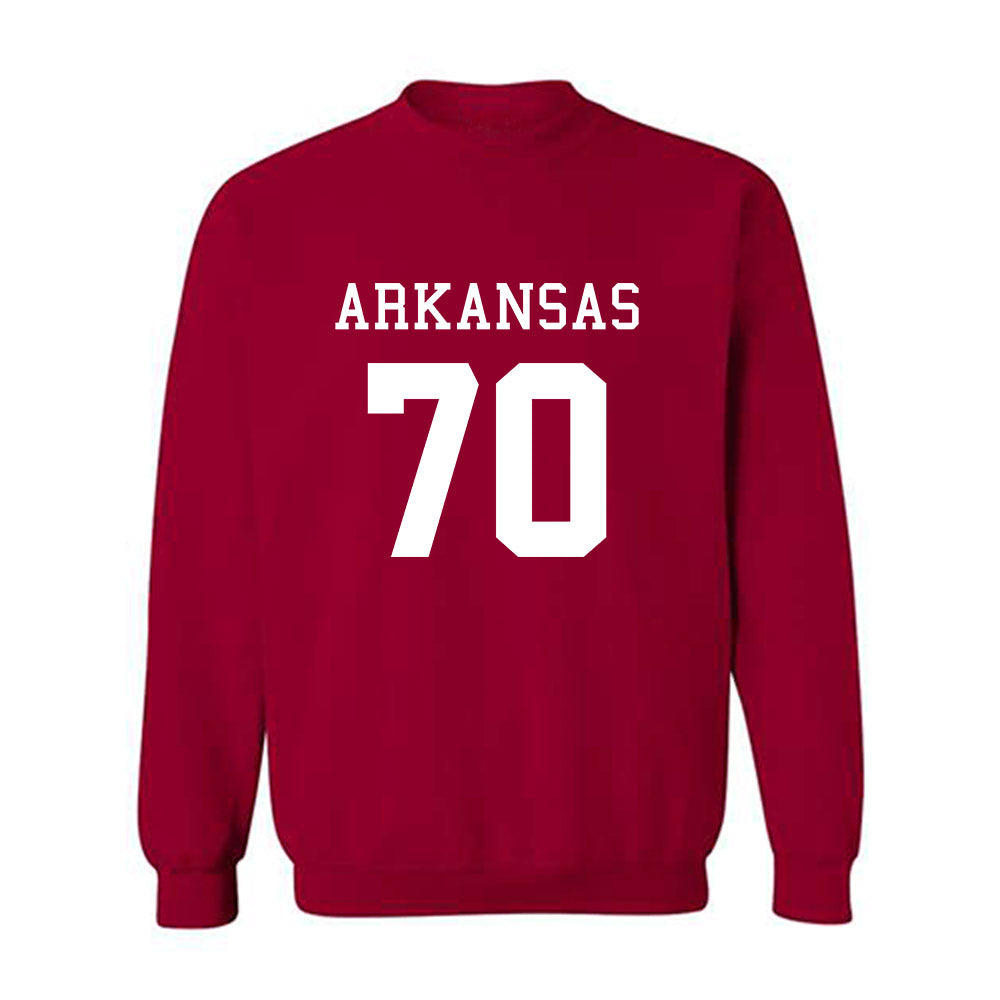 Arkansas - NCAA Football : Blake Cherry - Replica Shersey Crewneck Sweatshirt-0