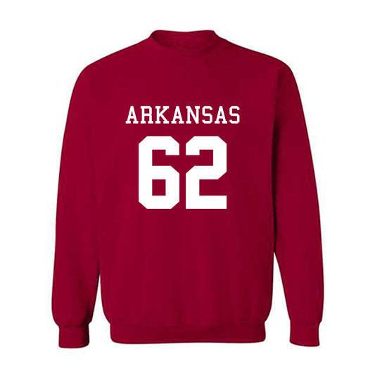Arkansas - NCAA Football : Alex Johnson - Replica Shersey Crewneck Sweatshirt
