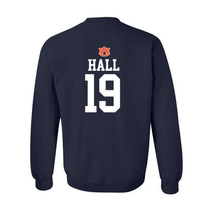 Auburn - NCAA Baseball : Christian Hall - Replica Shersey Crewneck Sweatshirt