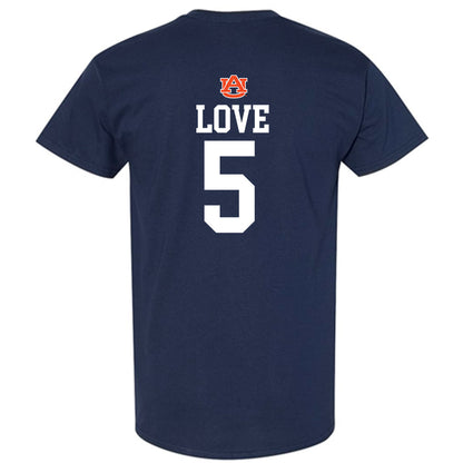 Auburn - NCAA Football : Terrance Love - Replica Shersey T-Shirt