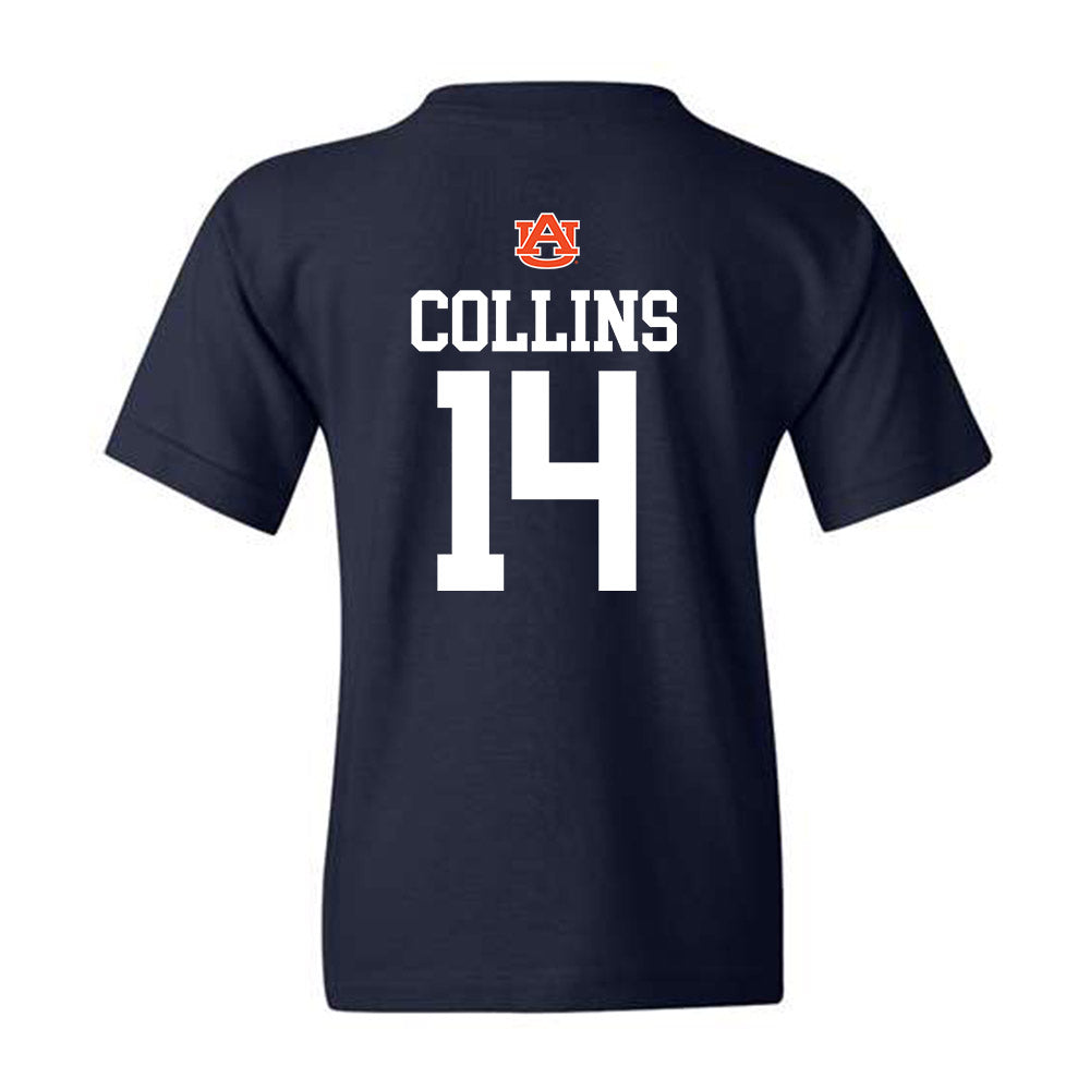 Auburn - NCAA Women's Basketball : Taylen Collins - Replica Shersey Youth T-Shirt