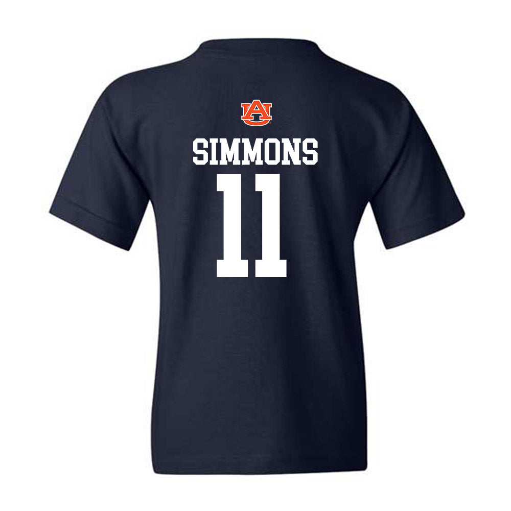 Auburn - NCAA Football : Malcolm Simmons - Replica Shersey Youth T-Shirt