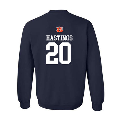 Auburn - NCAA Softball : Alyssa Hastings - Replica Shersey Crewneck Sweatshirt-1
