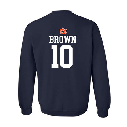 Auburn - NCAA Women's Soccer : Samantha Brown - Replica Shersey Crewneck Sweatshirt