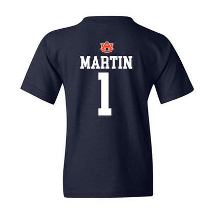 Auburn - NCAA Softball : Thalia Martin - Replica Shersey Youth T-Shirt