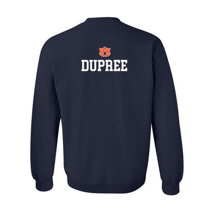 Auburn - NCAA Men's Track & Field : Mekhi Dupree - Replica Shersey Crewneck Sweatshirt-1