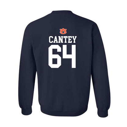 Auburn - NCAA Football : Benton Cantey - Replica Shersey Crewneck Sweatshirt-1