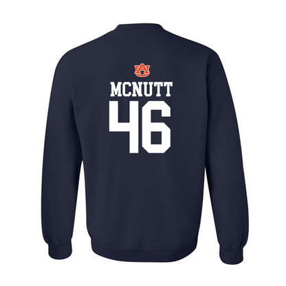 Auburn - NCAA Football : Keaton McNutt - Replica Shersey Crewneck Sweatshirt