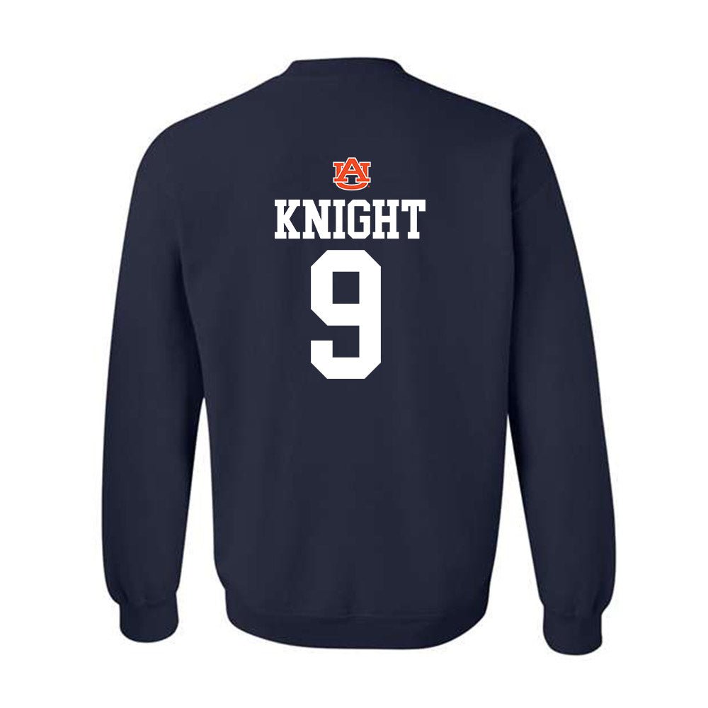 Auburn - NCAA Football : Deuce Knight - Replica Shersey Crewneck Sweatshirt-1