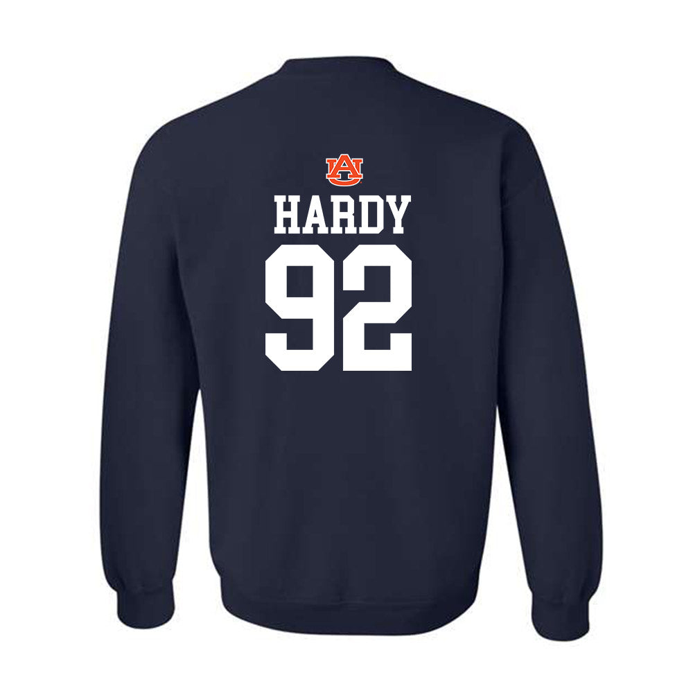 Auburn - NCAA Football : Jay Hardy - Replica Shersey Crewneck Sweatshirt-1