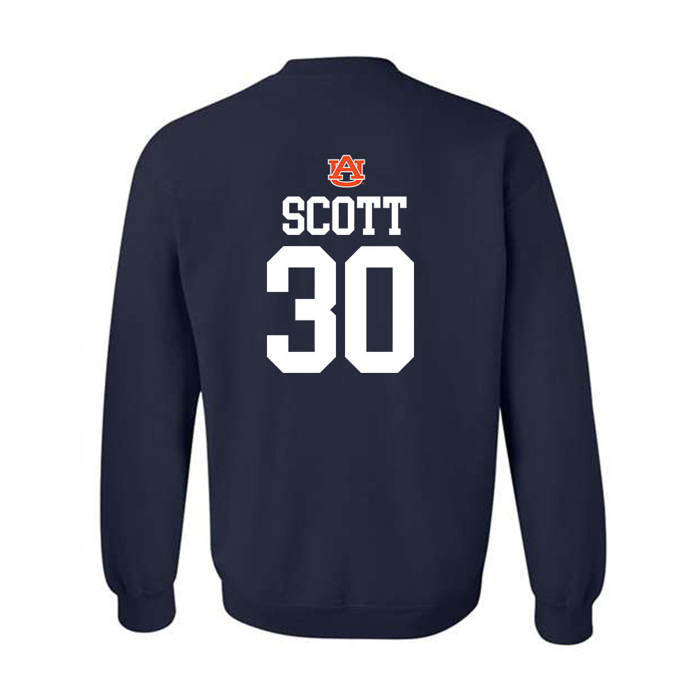 Auburn - NCAA Women's Basketball : Savannah Scott - Replica Shersey Crewneck Sweatshirt