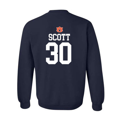 Auburn - NCAA Women's Basketball : Savannah Scott - Replica Shersey Crewneck Sweatshirt