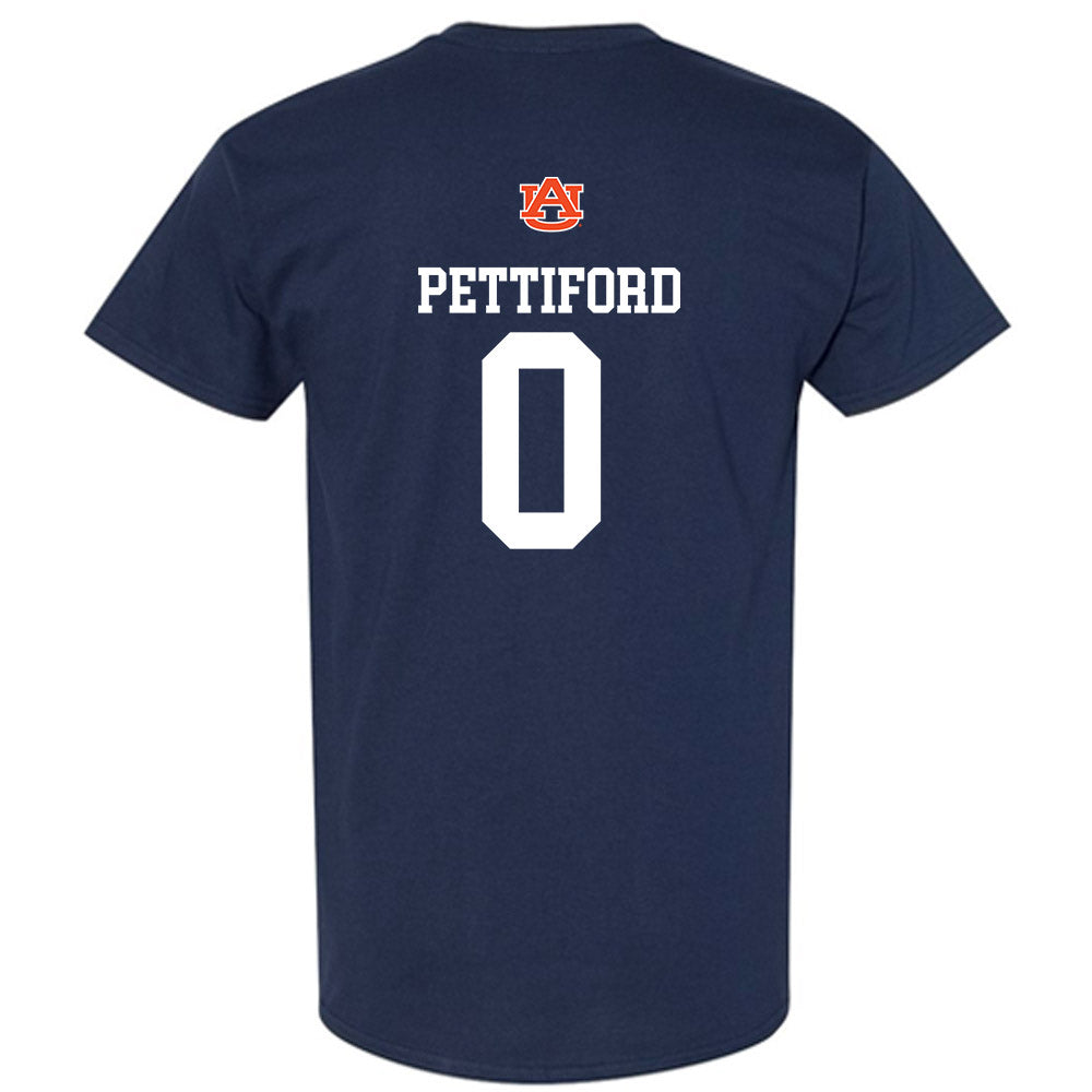 Auburn - NCAA Men's Basketball : Tahaad Pettiford - Replica Shersey T-Shirt-1