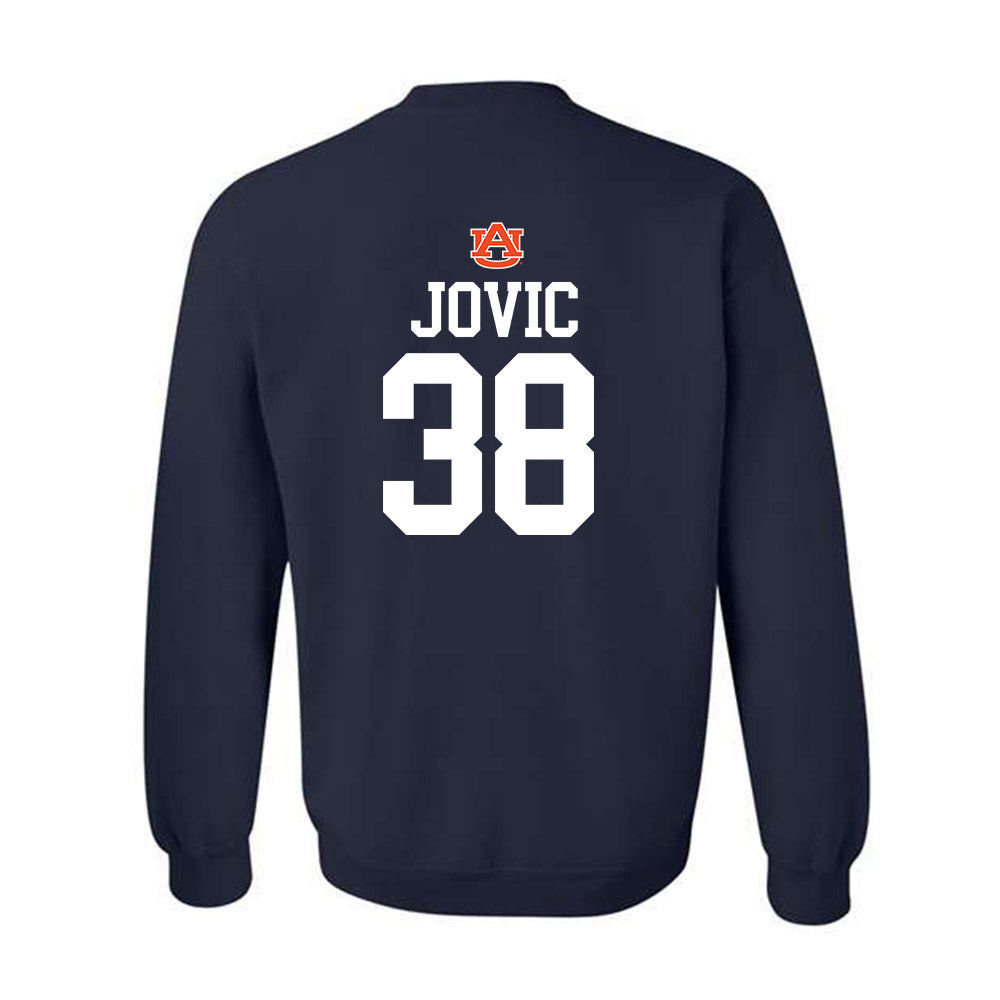 Auburn - NCAA Men's Basketball : Filip Jovic - Replica Shersey Crewneck Sweatshirt-1