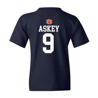 Auburn - NCAA Women's Soccer : Jessica Askey - Replica Shersey Youth T-Shirt