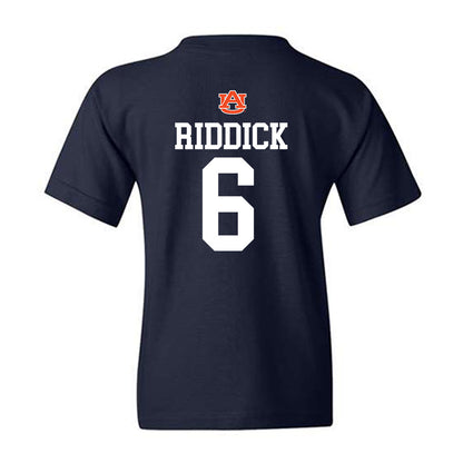Auburn - NCAA Football : Demarcus Riddick - Replica Shersey Youth T-Shirt-1