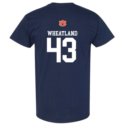 Auburn - NCAA Football : Caleb Wheatland - Replica Shersey T-Shirt-1