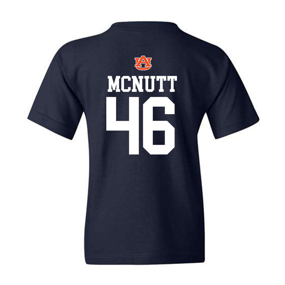 Auburn - NCAA Football : Keaton McNutt - Replica Shersey Youth T-Shirt