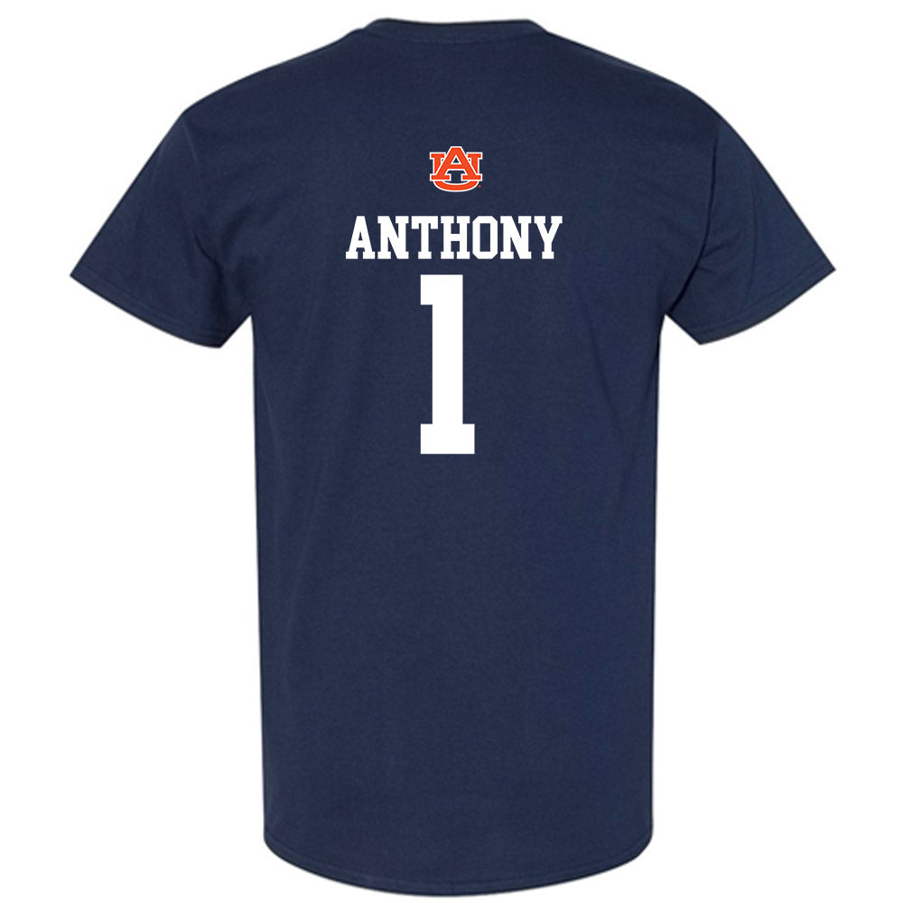 Auburn - NCAA Football : Champ Anthony - Replica Shersey T-Shirt-1