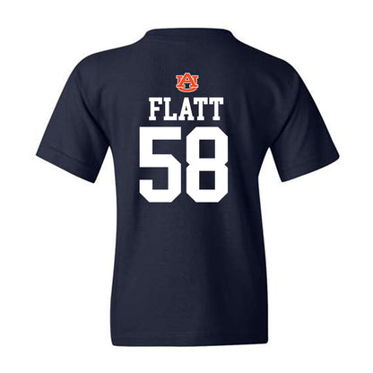 Auburn - NCAA Football : John Henry Flatt - Replica Shersey Youth T-Shirt