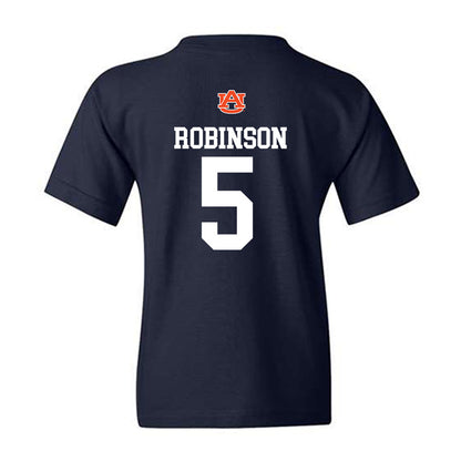 Auburn - NCAA Football : Jahquez Robinson - Replica Shersey Youth T-Shirt-1