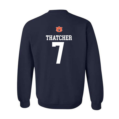 Auburn - NCAA Women's Soccer : Carly Thatcher - Replica Shersey Crewneck Sweatshirt