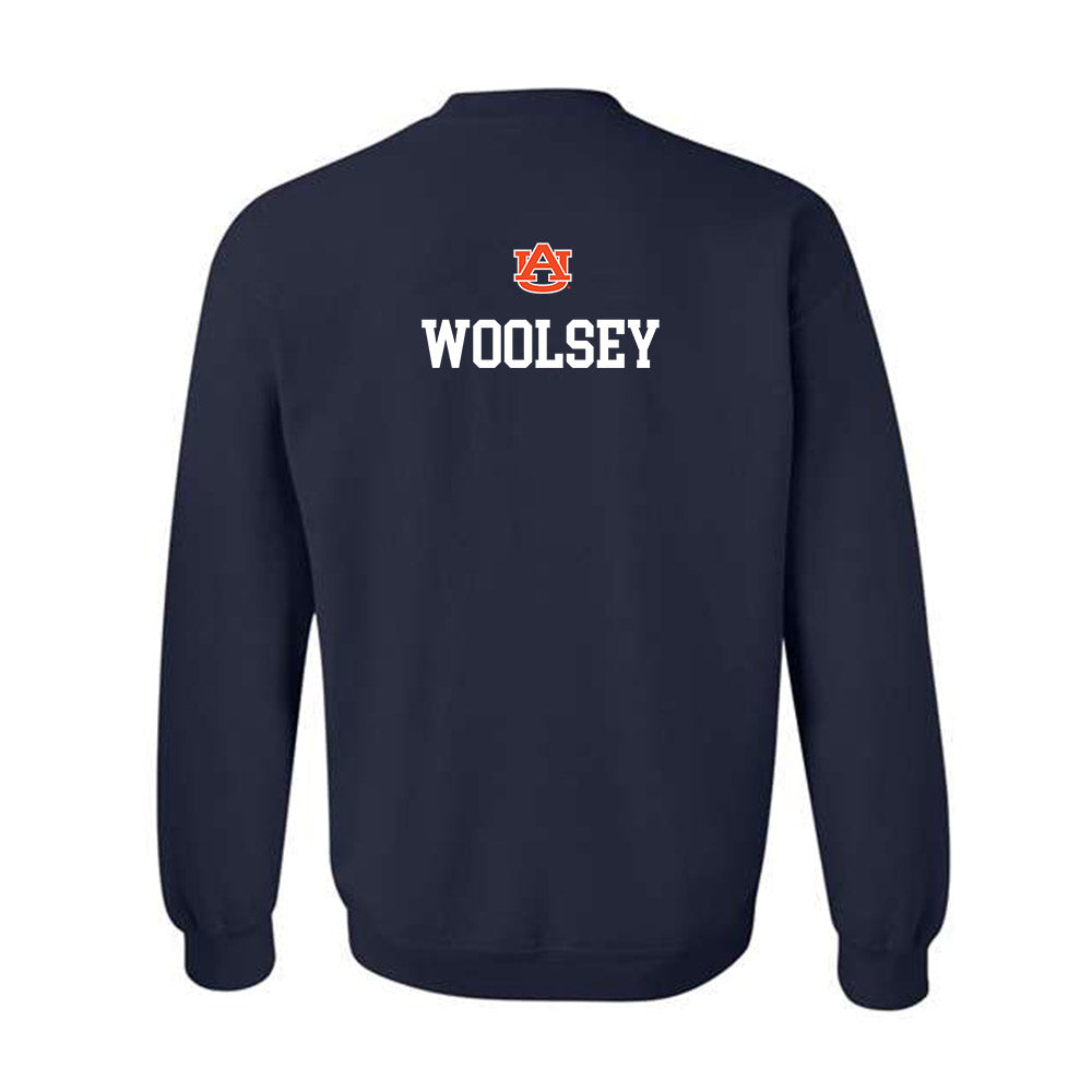 Auburn - NCAA Women's Gymnastics : Jersie Woolsey - Replica Shersey Crewneck Sweatshirt-1