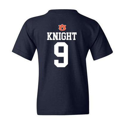 Auburn - NCAA Football : Deuce Knight - Replica Shersey Youth T-Shirt-1
